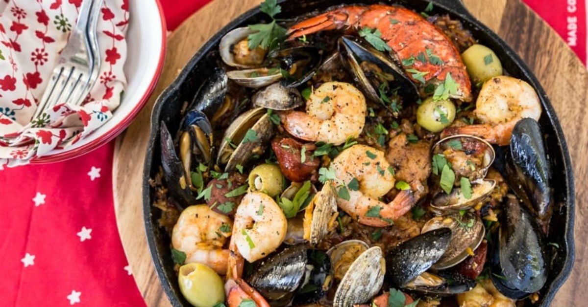Easy Skillet Paella | Go RVing