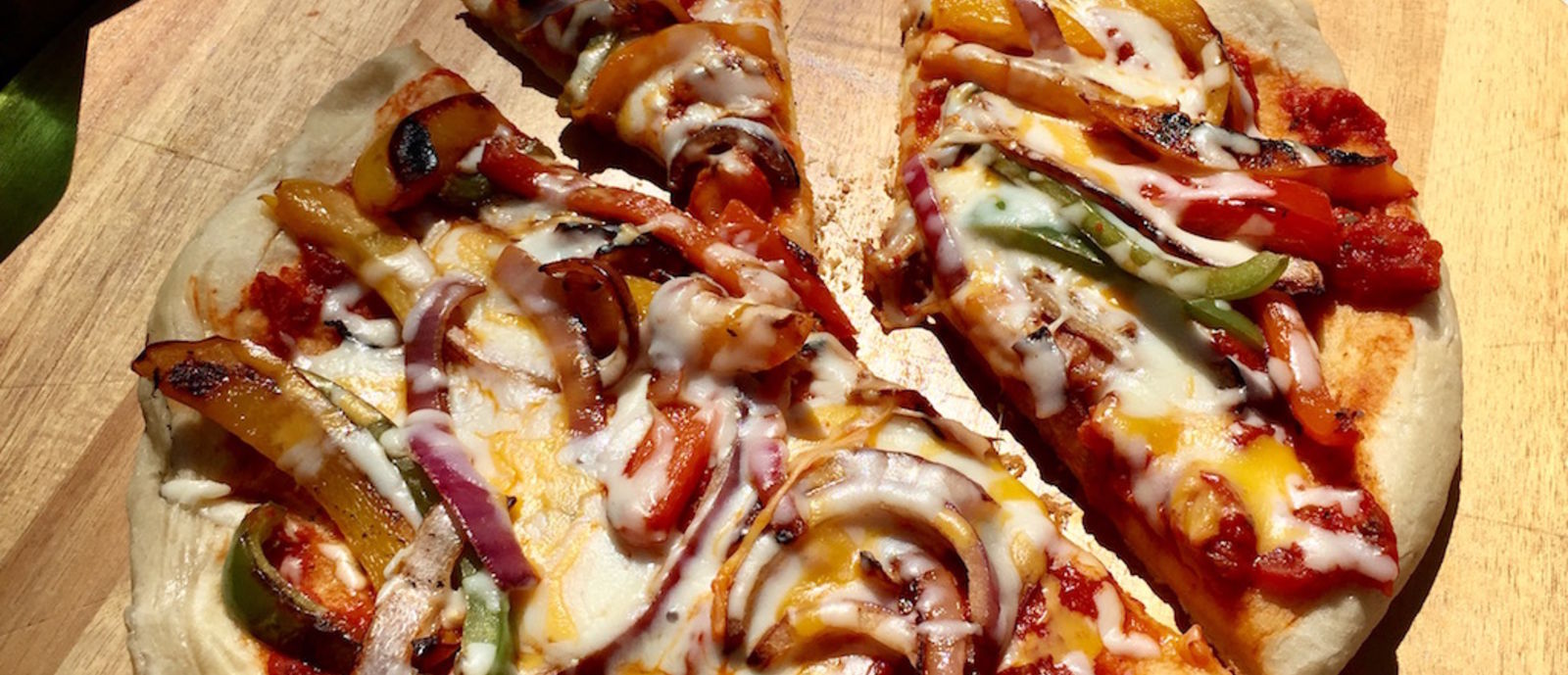Cast Iron Campfire Pizza