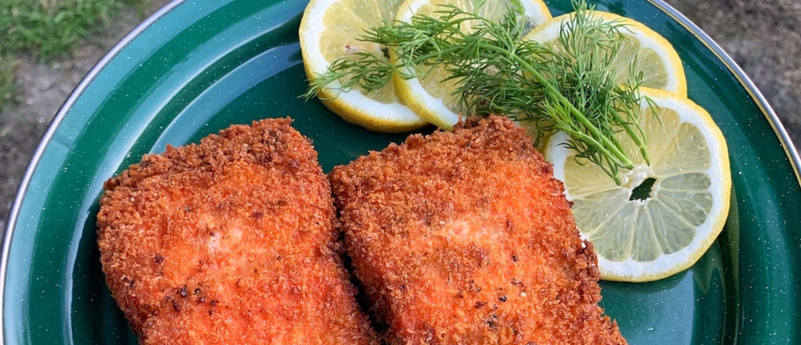 Panko Fried Wild Salmon Recipe