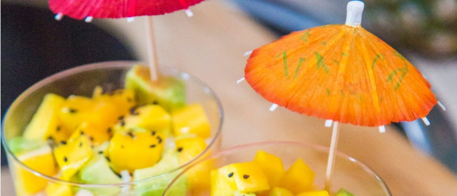 Tropical Shrimp Parfait
