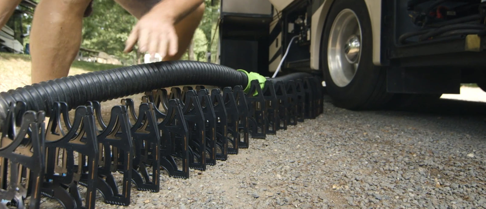 Sewer Hose Support