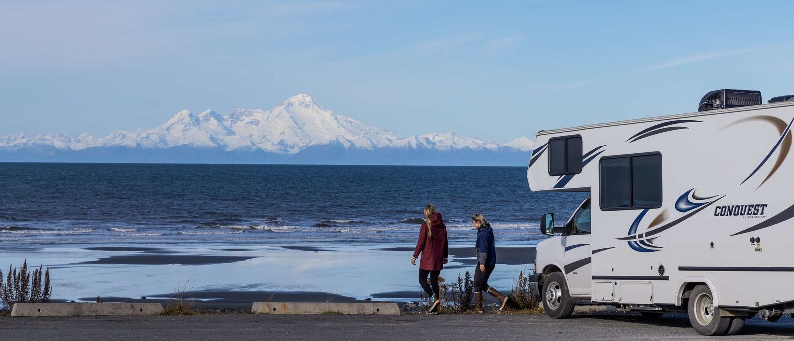 Salmon_Sisters_and RV on beach