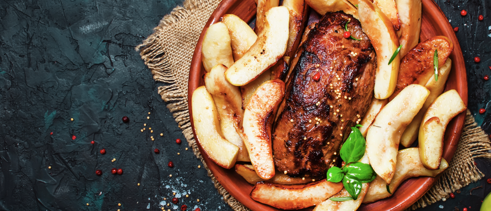 Pork Tenderloin and Apples