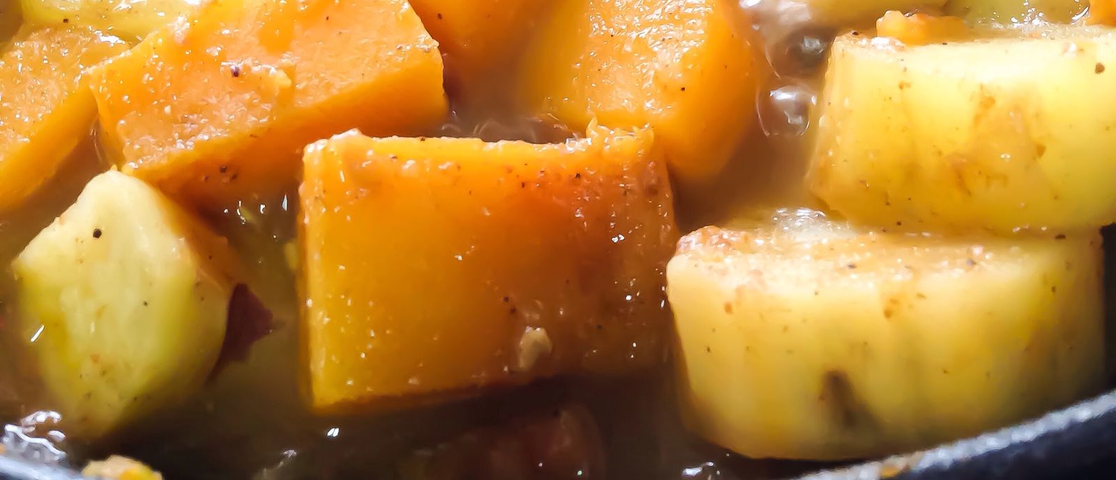 Chicken with Apple and Sweet Potato