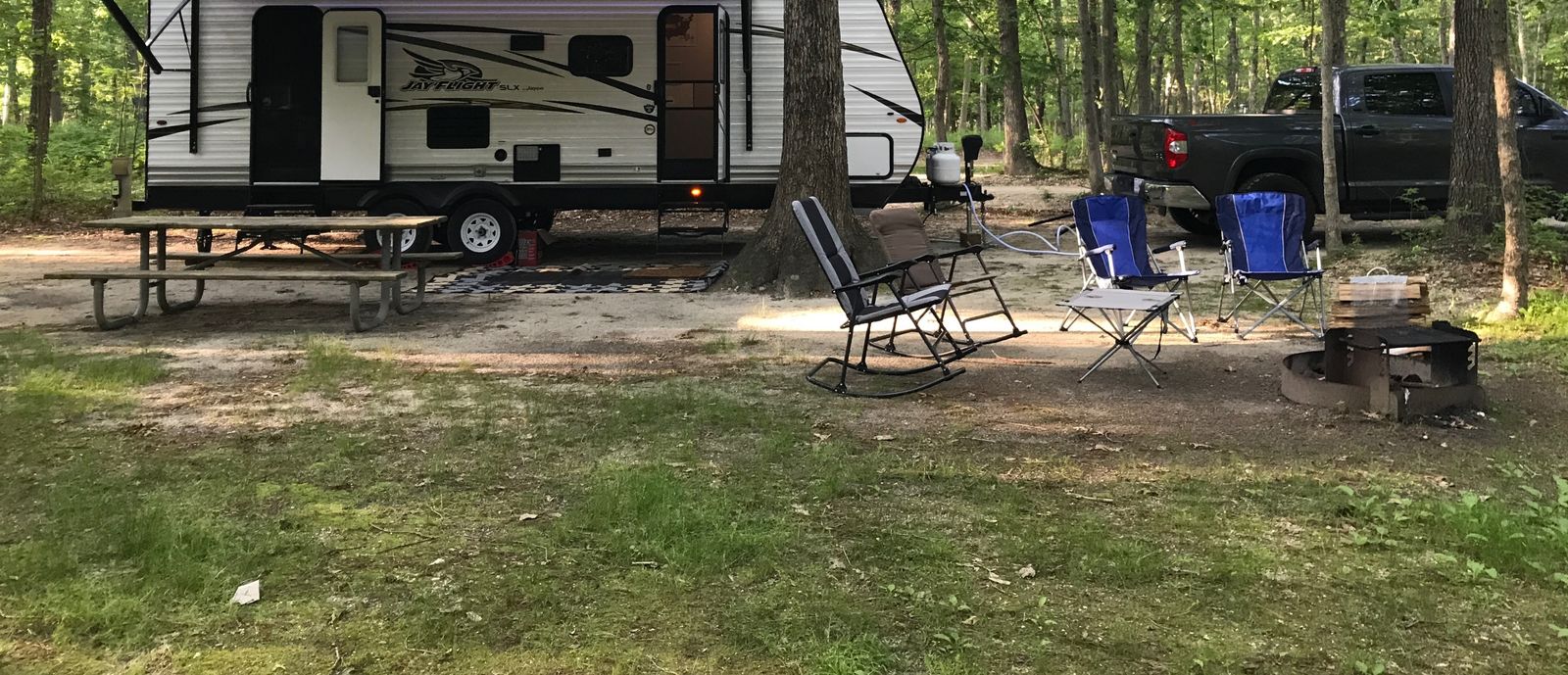 Stocking for Campsite Setup 