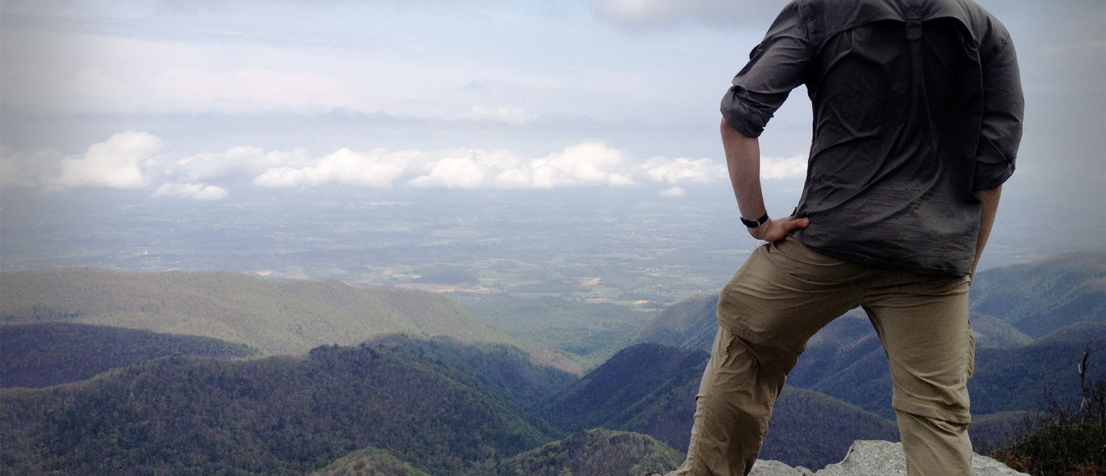 A view of the Appalachian Trail