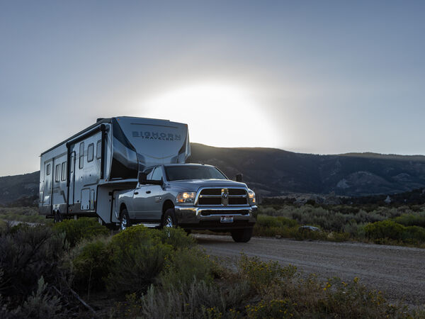 Traveling in a fifth wheel