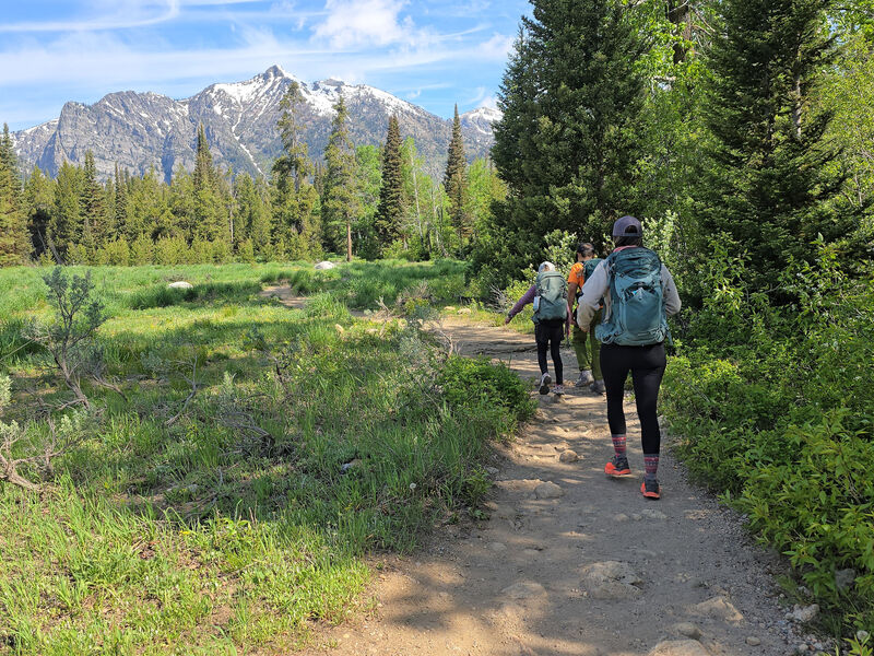 Hiking Grand Teton