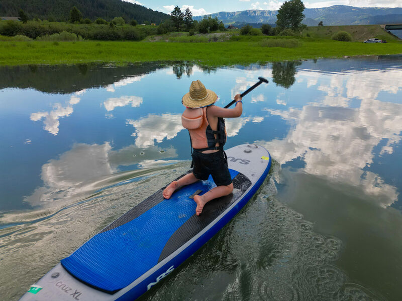 Paddling Snake River