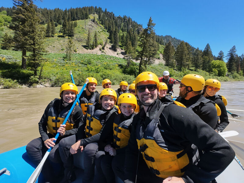 White water rafting