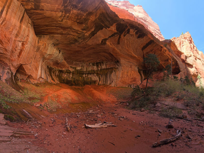 Kolob Canyon Double Alcove Arch