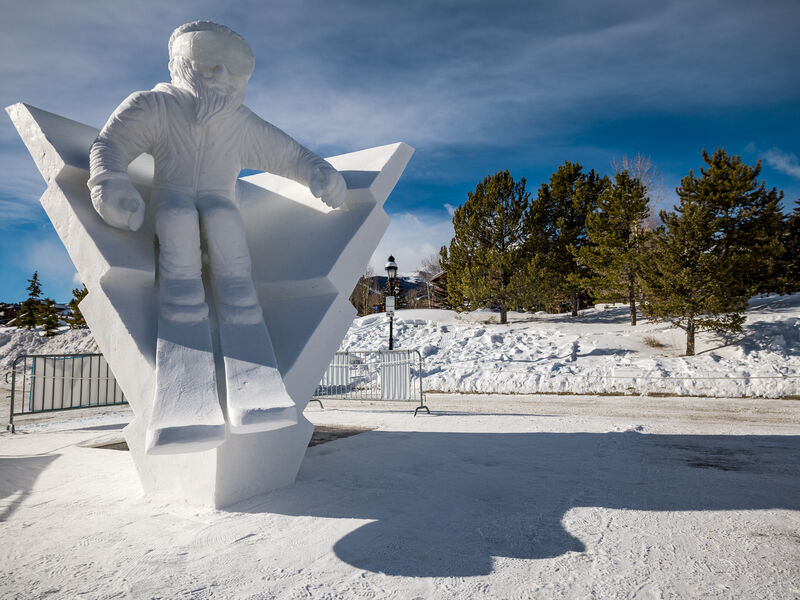  International Snow Sculpture Championships in Breckenridge