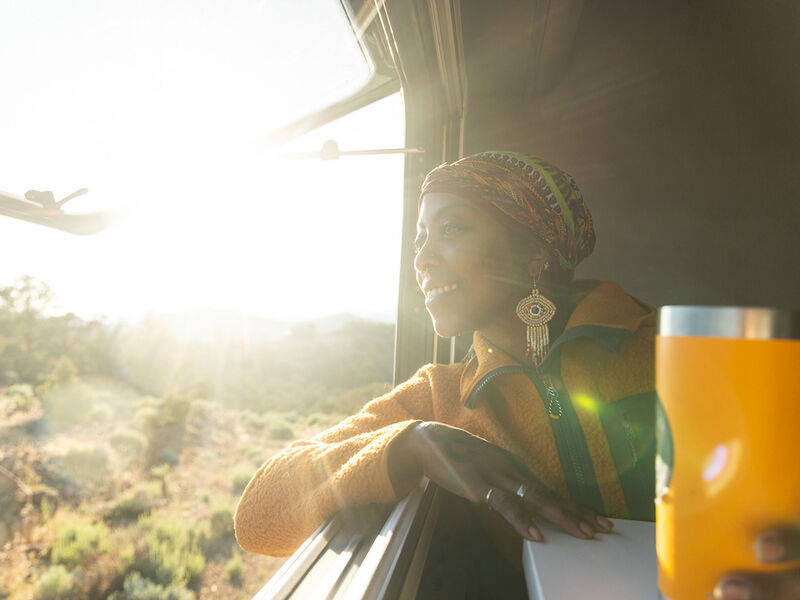 Enjoying the View From RV