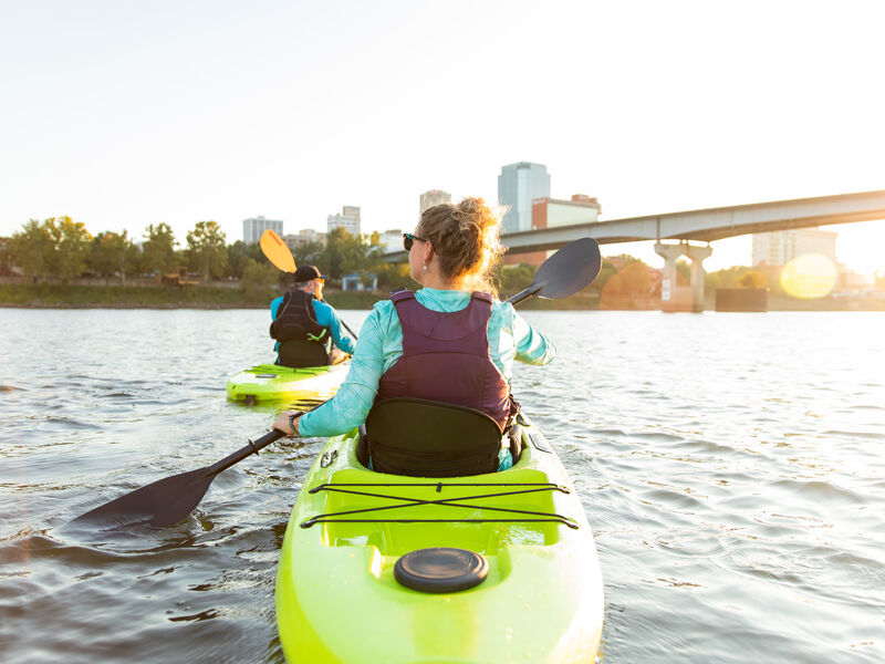 Kayaking