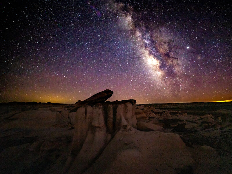 Bisti Dark Skies_Credit to New Mexico True