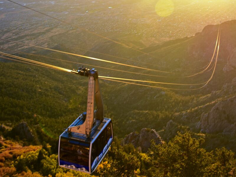 Sandia Peak Tram_Credit to Jay Blackwood and Sandia Peak Tram.