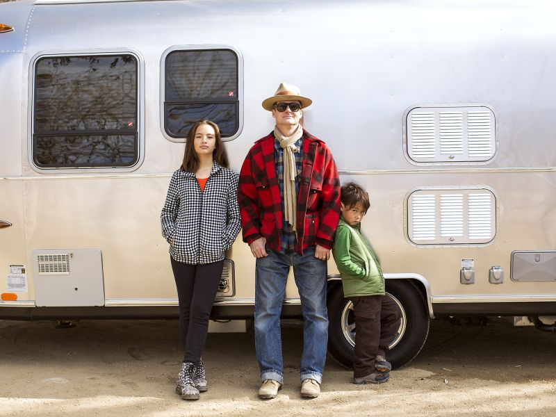 041814_RVers standing in front of Airstream