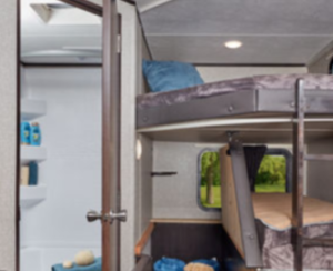 travel trailer bunk bed
