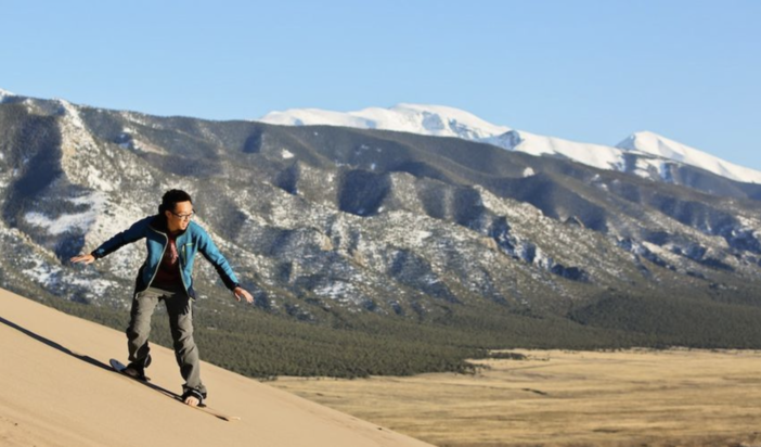 Sandboarding